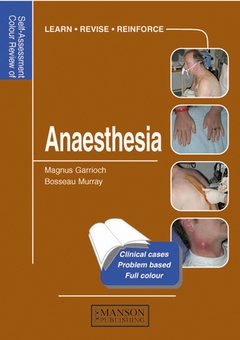 Couverture de l’ouvrage Anaesthesia