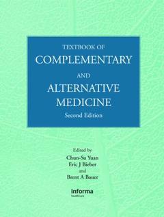 Couverture de l’ouvrage Textbook of Complementary and Alternative Medicine