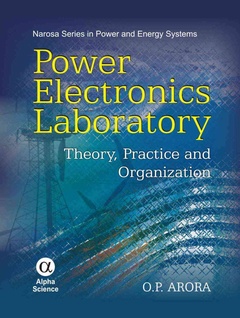 Couverture de l’ouvrage Power electronics laboratory : theory, practice & organization