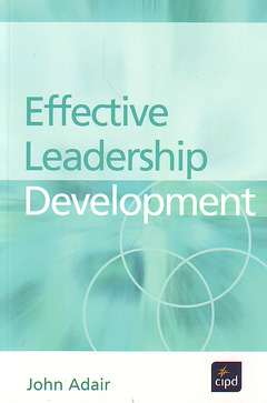 Couverture de l’ouvrage Effective leadership development