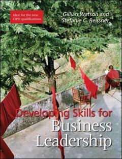 Cover of the book Developing skills for business leadership