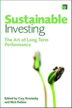 Cover of the book Sustainable Investing