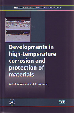 Couverture de l’ouvrage Developments in High Temperature Corrosion and Protection of Materials