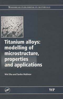 Couverture de l’ouvrage Titanium Alloys