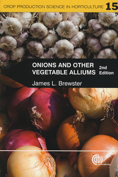 Couverture de l’ouvrage Onions & other vegetable alliums (Crop production science in horticulture)