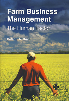 Couverture de l’ouvrage Farm business management: The human factor