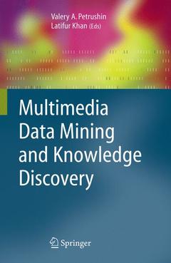 Couverture de l’ouvrage Multimedia Data Mining and Knowledge Discovery
