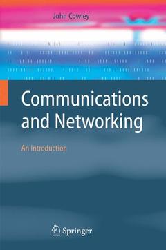 Couverture de l’ouvrage Communications & networking : An introdu ction