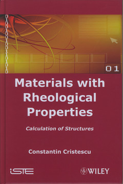 Couverture de l’ouvrage Materials with Rheological Properties