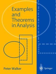 Couverture de l’ouvrage Examples and Theorems in Analysis
