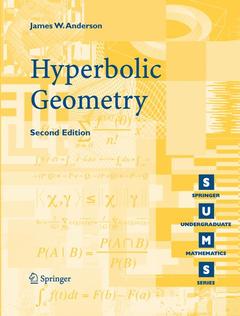 Couverture de l’ouvrage Hyperbolic Geometry