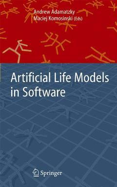 Cover of the book Artificial life models in software
