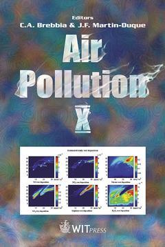 Couverture de l’ouvrage Air Pollution X, proceeding of the 10th International Conference on the Modelling, Monitoring and Management of Air Pollution