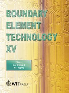 Couverture de l’ouvrage Boundary element technology XV (Advances in boundary elements, vol. 4)