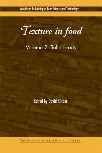 Couverture de l’ouvrage Texture in Food