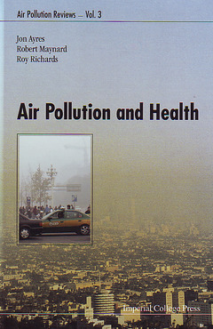 Couverture de l’ouvrage Air pollution & health (Air pollution reviews, Vol. 3)