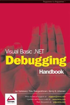 Couverture de l’ouvrage VB.NET debugging handbook
