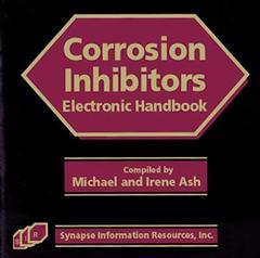 Couverture de l’ouvrage Handbook of corrosion inhibitors (CD-ROM)