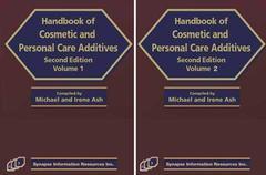 Couverture de l’ouvrage Handbook of cosmetic and personal care additives (2 volume set)