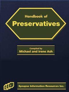 Couverture de l’ouvrage Handbook of preservatives