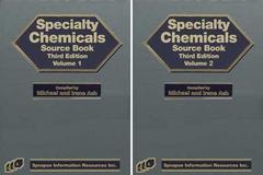 Couverture de l’ouvrage Specialty Chemicals Source Book, 2 Vol set, 3rd ed.