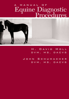 Couverture de l’ouvrage A Manual of Equine Diagnostic Procedures