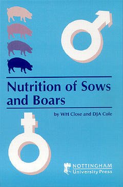 Couverture de l’ouvrage Nutrition of sows and boars