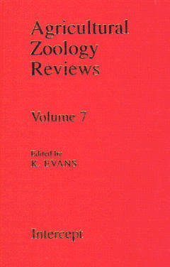 Couverture de l’ouvrage Agricultural Zoology Reviews Volume 7