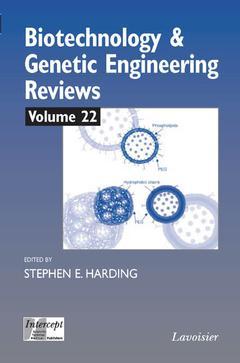 Couverture de l’ouvrage Biotechnology & genetic engineering reviews Vol. 22