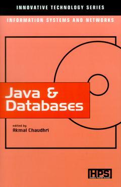 Couverture de l’ouvrage Java and databases