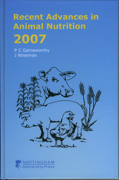 Cover of the book Recent advances in animal nutrition 2007 with CD-ROM