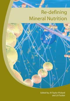 Couverture de l’ouvrage Re-Defining Mineral Nutrition