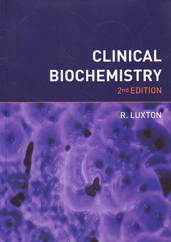Couverture de l’ouvrage Clinical biochemistry
