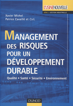 Couverture de l’ouvrage Management des risques pour un développement durable