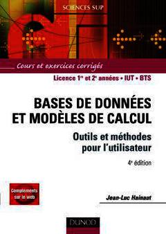 Cover of the book Bases de données et modéles de calcul : outils et méthodes pour l'utilisateur Cours et exercices corrigés