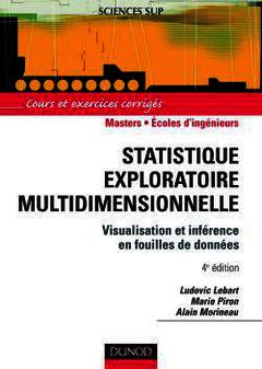 Couverture de l’ouvrage Statistique exploratoire multidimensionnelle - 4ème édition