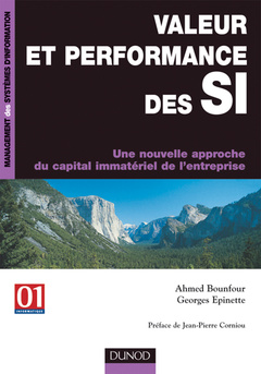 Couverture de l’ouvrage Valeur et performance des SI. Une nouvelle approche du capital immatériel de l'entreprise (InfoPro)