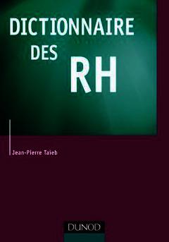 Couverture de l’ouvrage Dictionnaire des RH