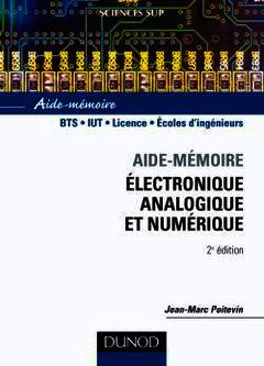 Couverture de l’ouvrage Aide-mémoire électronique, analogique et numérique
