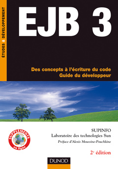 Couverture de l’ouvrage EJB 3. Des concepts à l'écriture du code. Guide du développeur (Infopro, 2° Ed.)