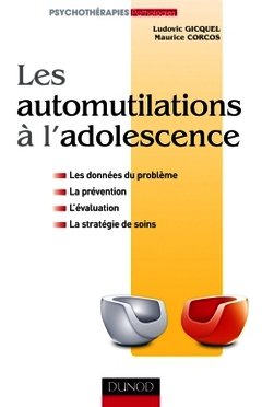 Cover of the book Les automutilations à l'adolescence