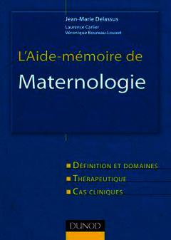 Cover of the book L'aide-mémoire de maternologie
