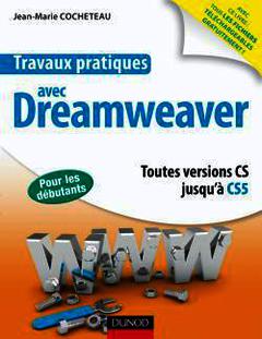 Couverture de l’ouvrage Travaux pratiques avec Dreamweaver