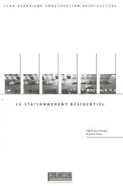 Cover of the book Le stationnement résidentiel