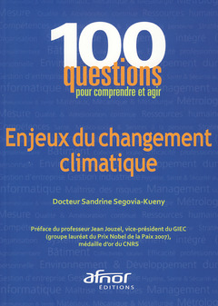Cover of the book Enjeux du changement climatique