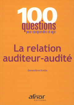 Cover of the book La relation auditeur-audité