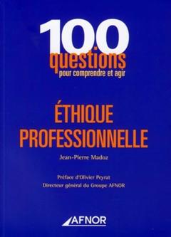 Cover of the book Éthique professionnelle