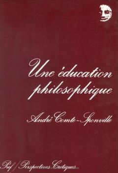 Couverture de l’ouvrage Une éducation philosophique
