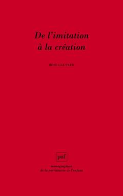 Cover of the book De l'imitation à la création