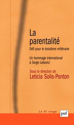 Cover of the book La parentalité